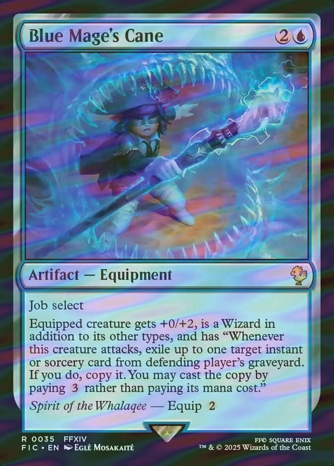 Blue Mage's Cane (FIC) (35) / Surge Foil