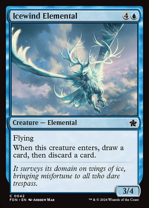 Icewind Elemental (FDN) (42)