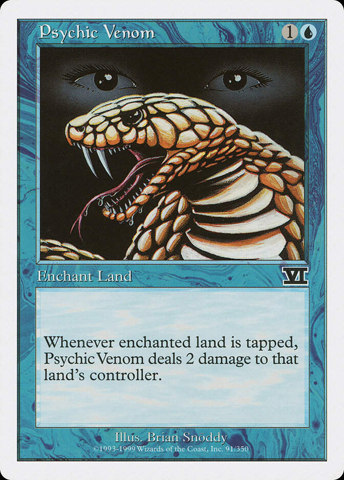 Psychic Venom (6ED) (91)