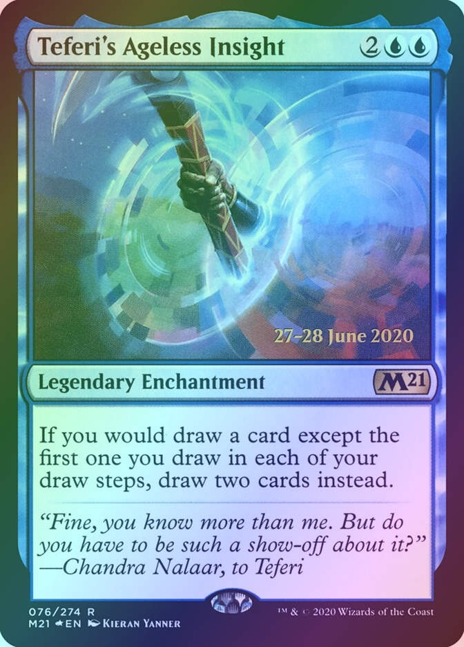 Teferi's Ageless Insight (PM21) (76s) / Foil