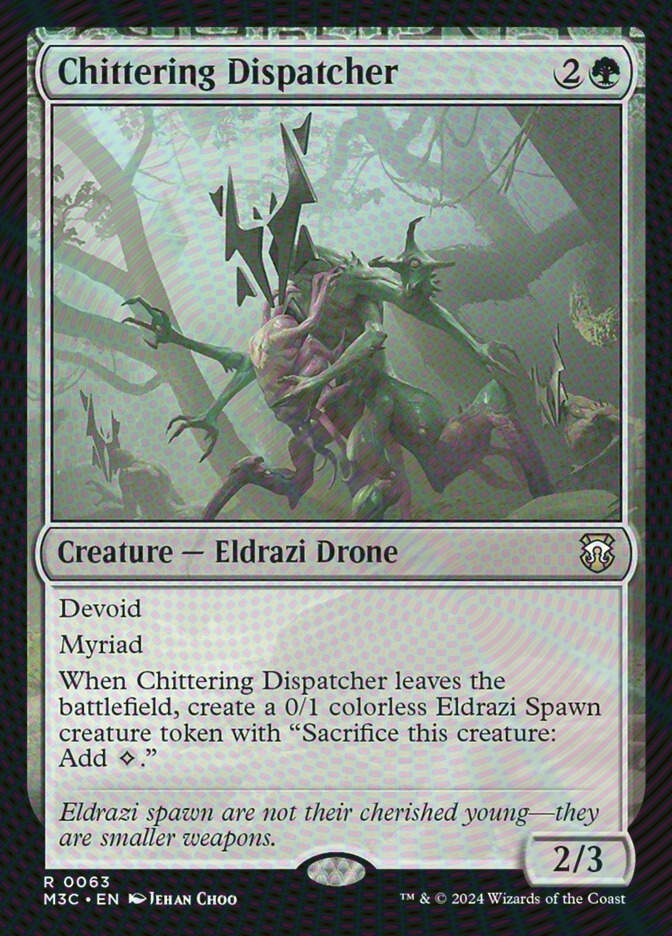 Chittering Dispatcher (M3C) (63) / Ripple Foil