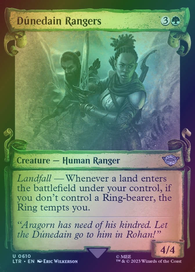 Dúnedain Rangers (LTR) (610) / Showcase / Foil