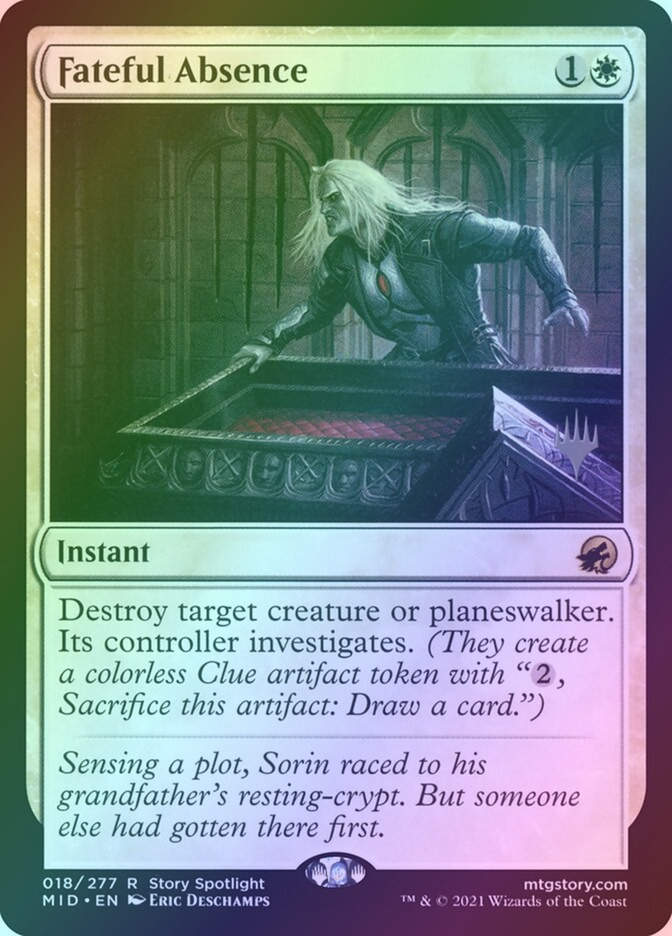 Fateful Absence (PMID) (18p) / Foil