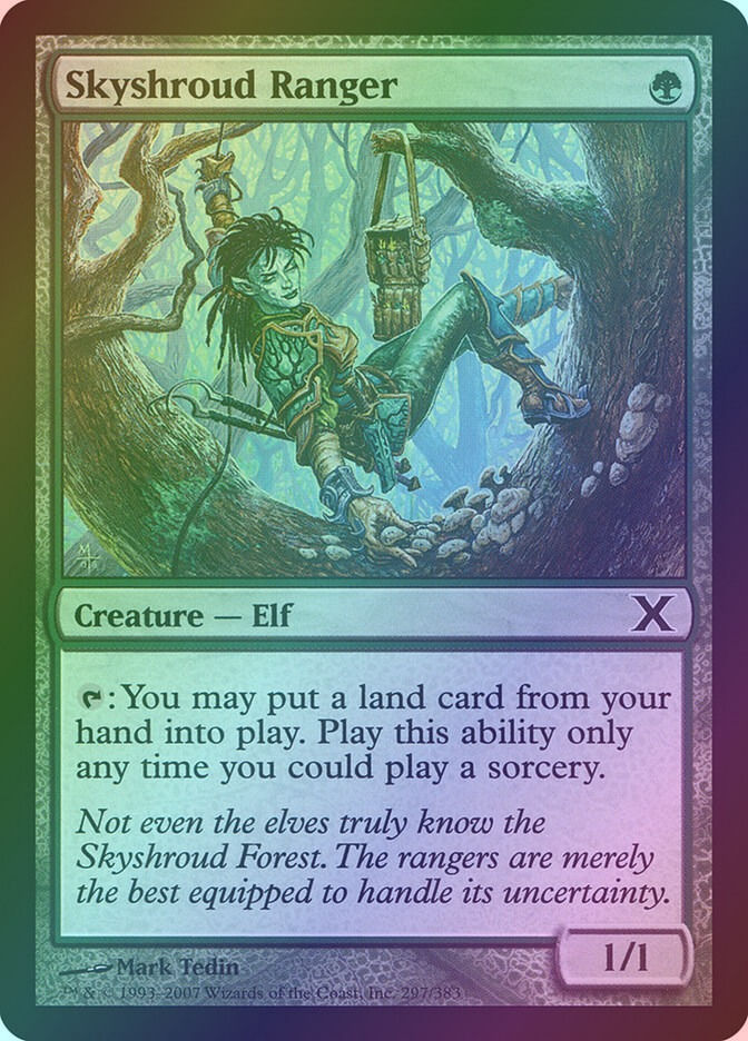Skyshroud Ranger (10E) (297) / Foil
