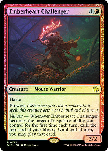 Emberheart Challenger (blb) (133) / Foil