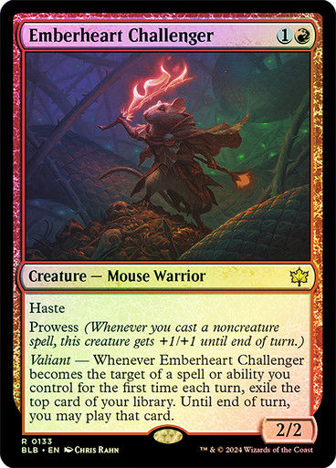 Emberheart Challenger (blb) (133) / Foil