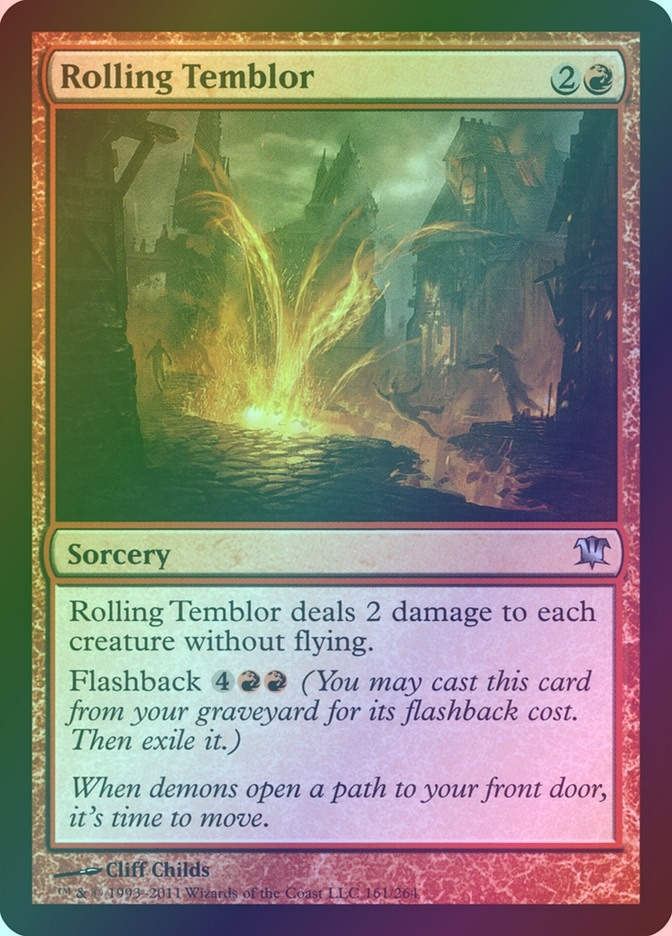 Rolling Temblor (ISD) (161) / Foil