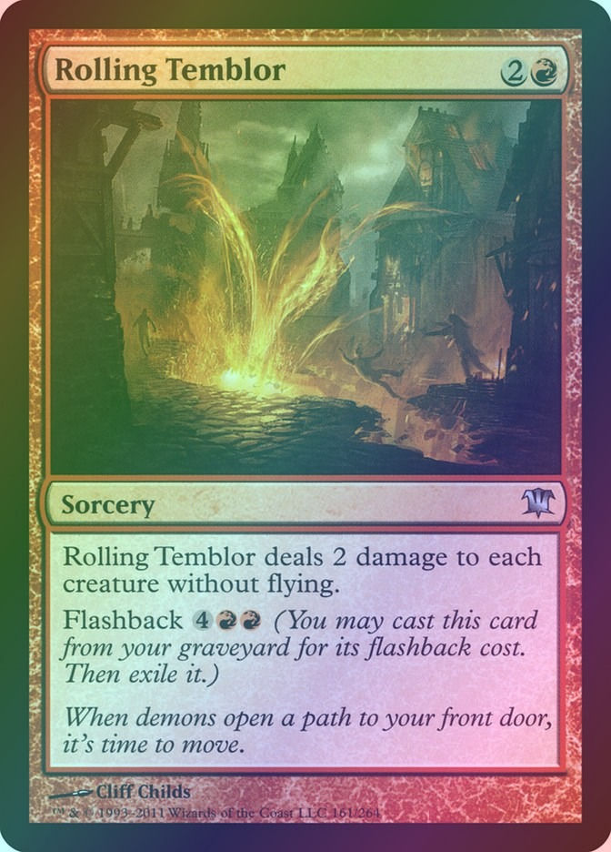 Rolling Temblor (ISD) (161) / Foil