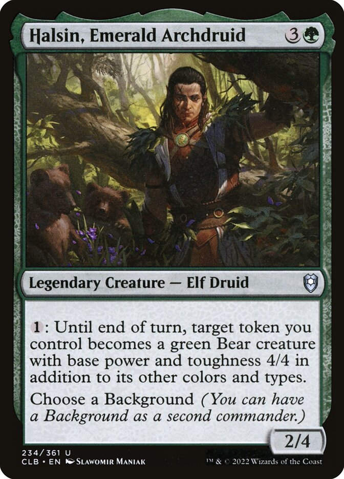 Halsin, Emerald Archdruid (CLB) (234)