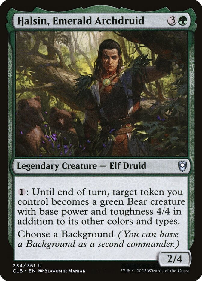 Halsin, Emerald Archdruid (CLB) (234)