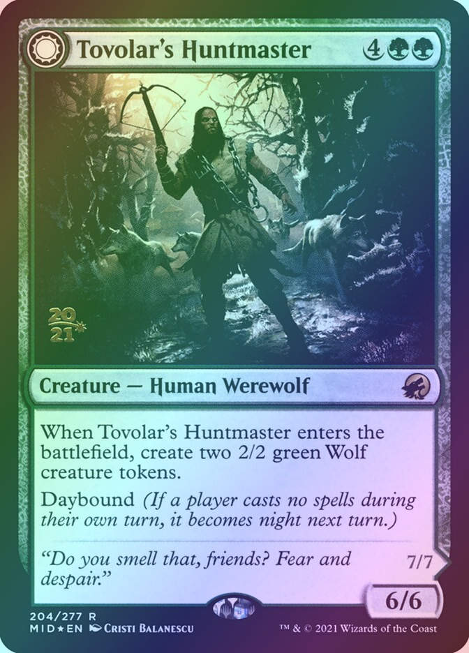 Tovolar's Huntmaster // Tovolar's Packleader (PMID) (204s)