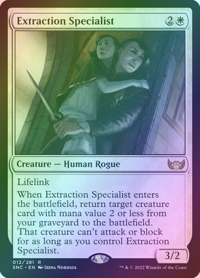 Extraction Specialist (SNC) (12) / Foil
