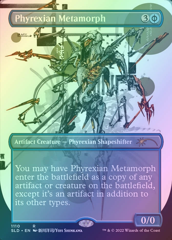 Phyrexian Metamorph (SLD) (1110) / Borderless / Foil