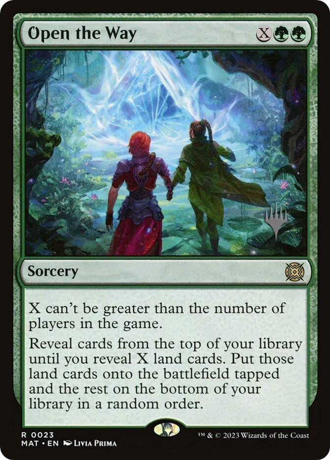 Open the Way (PMAT) (23p)