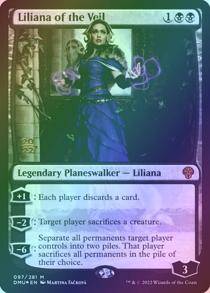 Liliana of the Veil (PDMU) (97s) / Foil