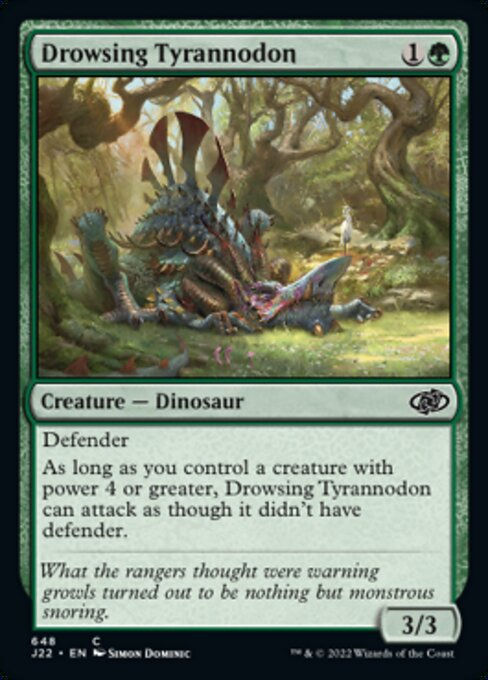 Drowsing Tyrannodon (J22))