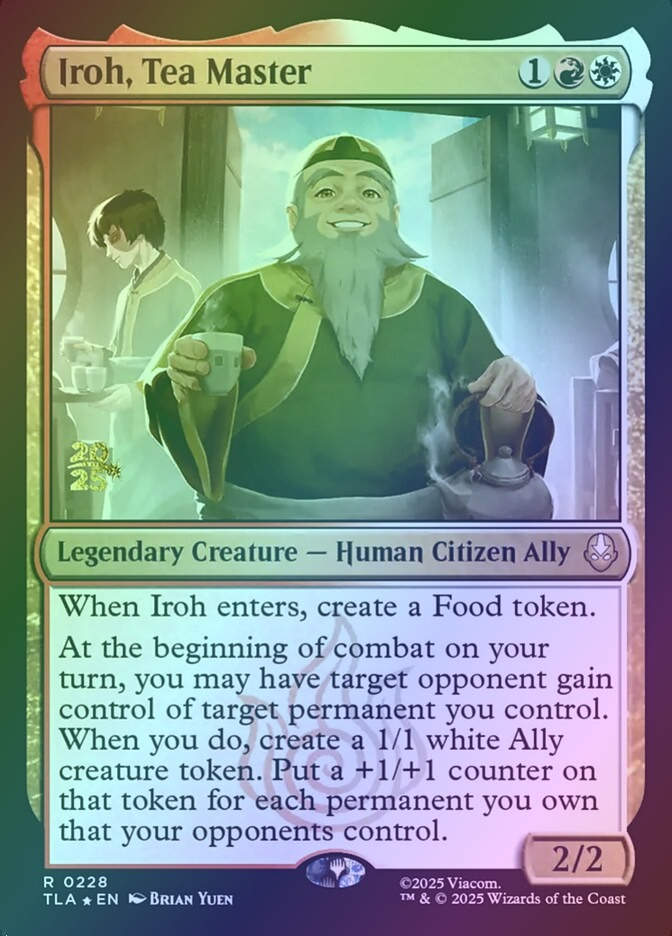 Iroh, Tea Master (PTLA) (228s) / Foil