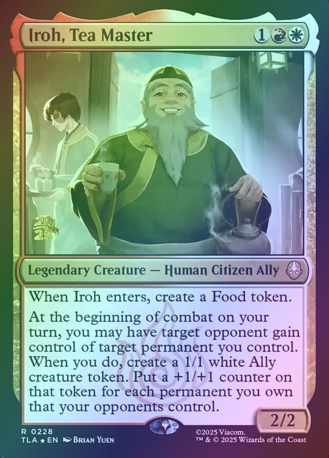 Iroh, Tea Master (PTLA) (228s) / Foil