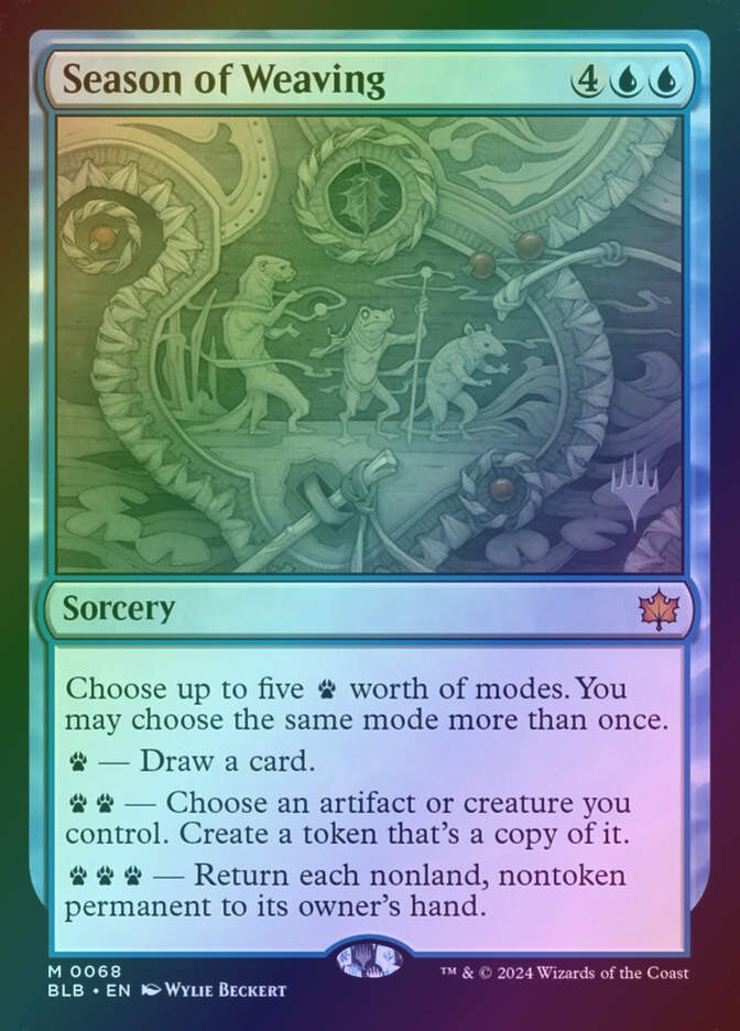 Season of Weaving (PBLB) (68p) / Foil