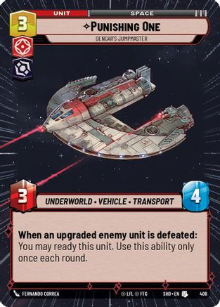 Punishing One - Dengar's Jumpmaster (Hyperspace) (SHD_#406)