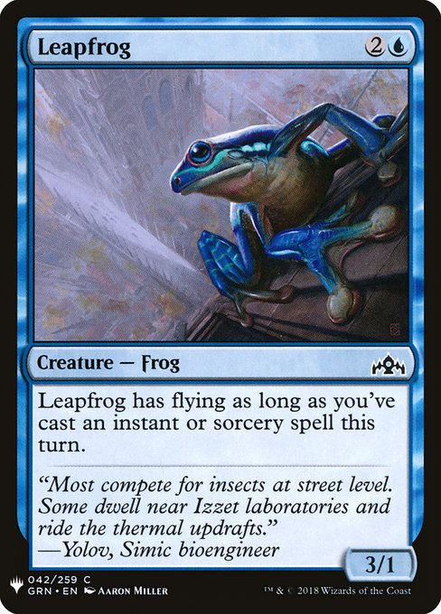Leapfrog (PLST) (GRN-42)