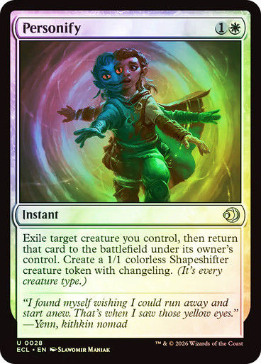 Personify (ECL) (28) / Foil
