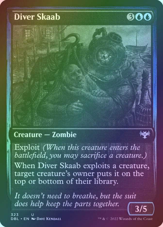 Diver Skaab (DBL) (323) / Foil