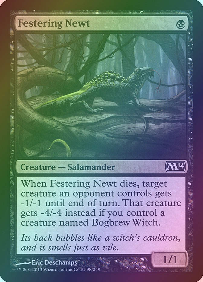 Festering Newt (M14) (98) / Foil
