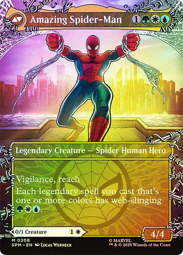 Peter Parker // Amazing Spider-Man (SPM) (208) / Showcase / Foil — cara 2 de 2
