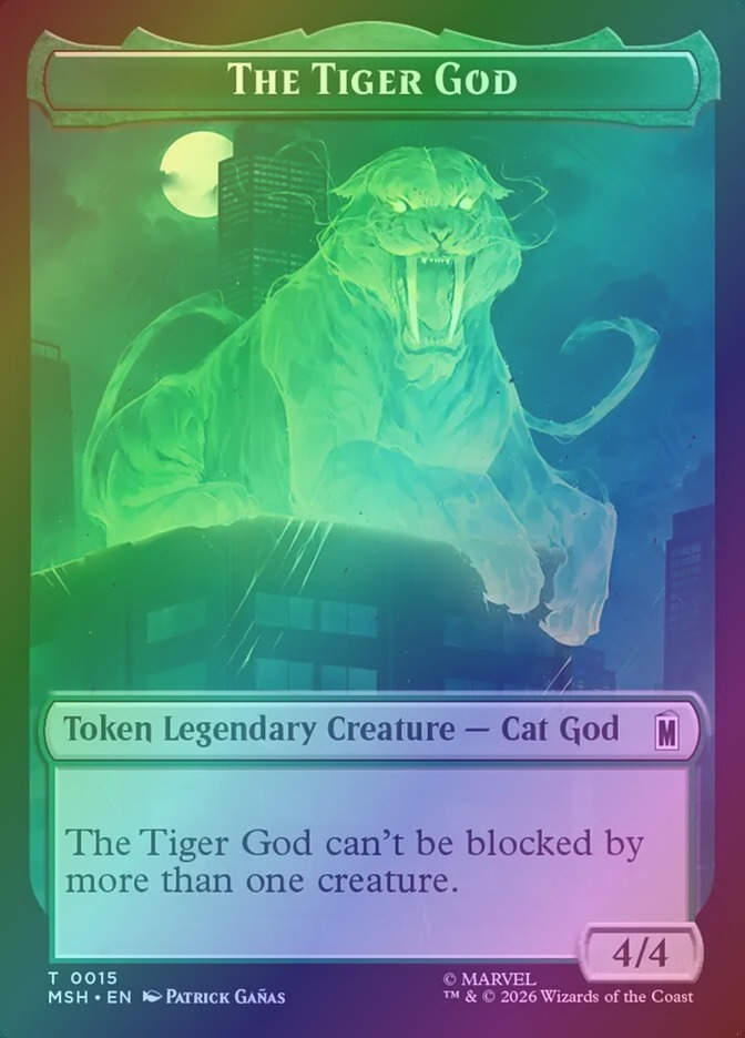 The Tiger God // Sturdy Shield (TMSH) (15 // 21) / Foil