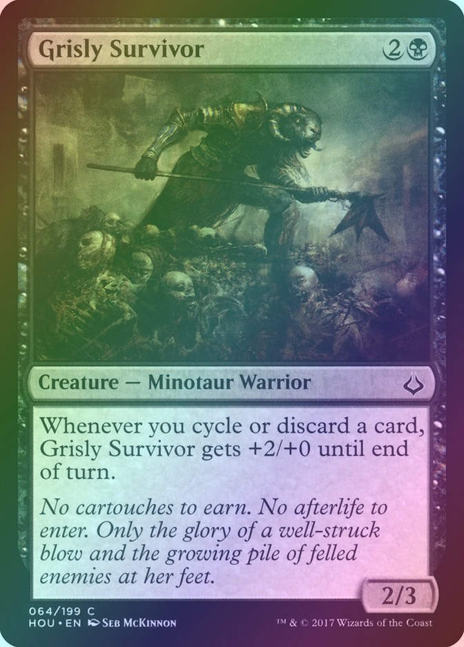 Grisly Survivor (HOU) (64) / Foil