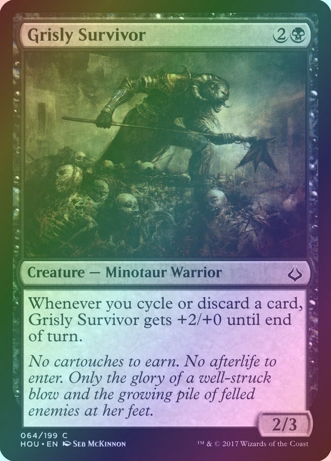 Grisly Survivor (HOU) (64) / Foil