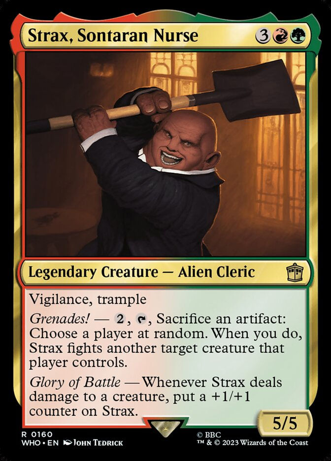 Strax, Sontaran Nurse (WHO) (160)