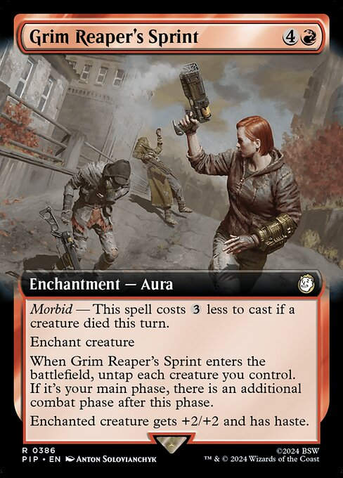 Grim Reaper's Sprint (pip) (386) / Extended Art