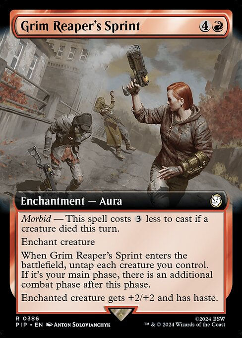 Grim Reaper's Sprint (pip) (386) / Extended Art