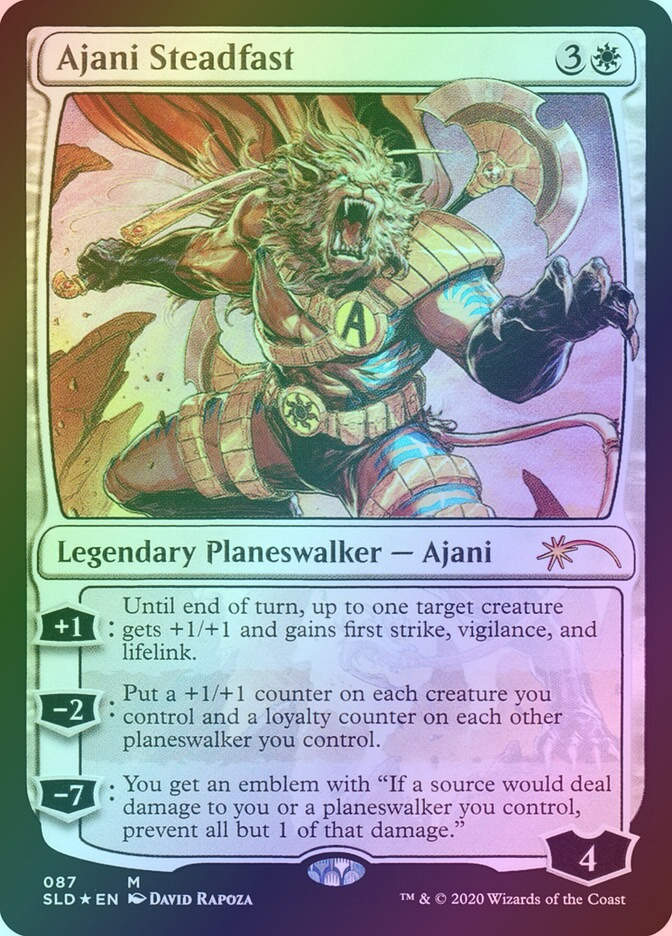 Ajani Steadfast (SLD) (87) / Foil
