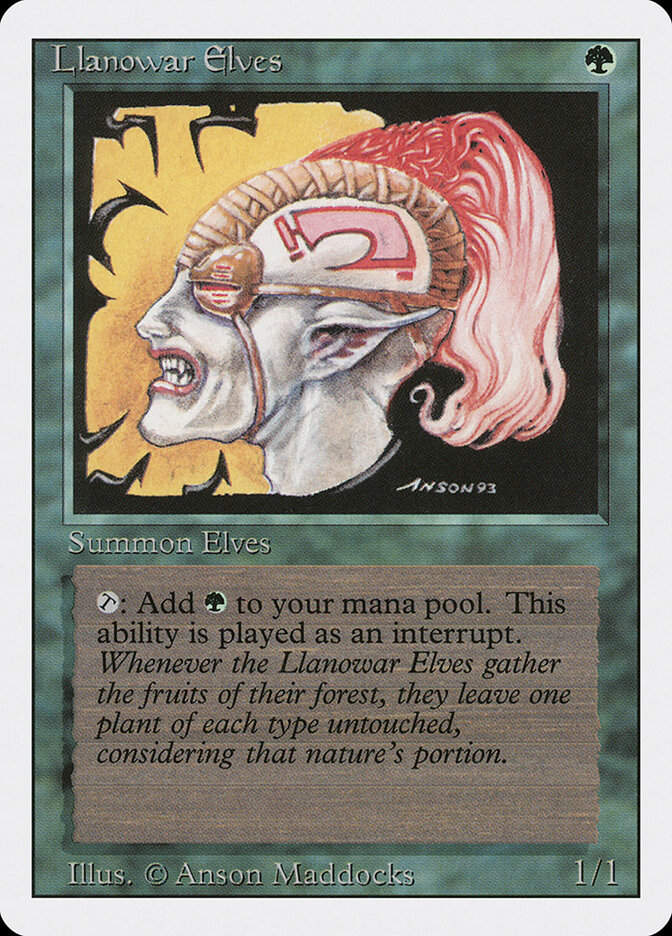 Llanowar Elves (3ED) (211)