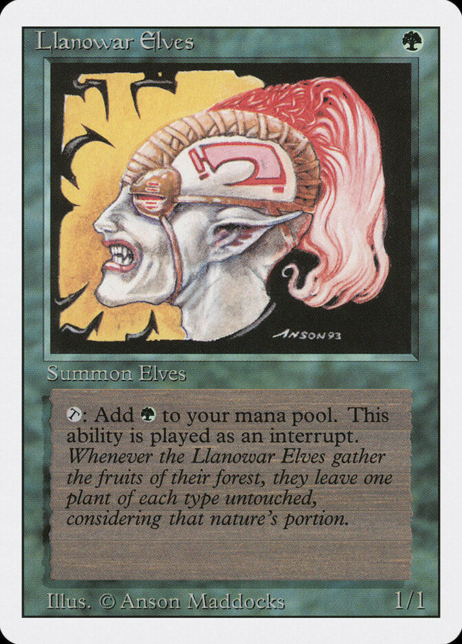 Llanowar Elves (3ED) (211)