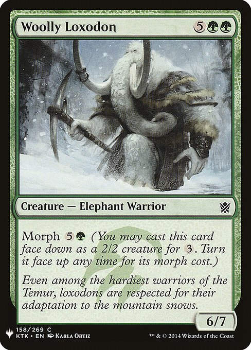 Woolly Loxodon (PLST) (KTK-158)