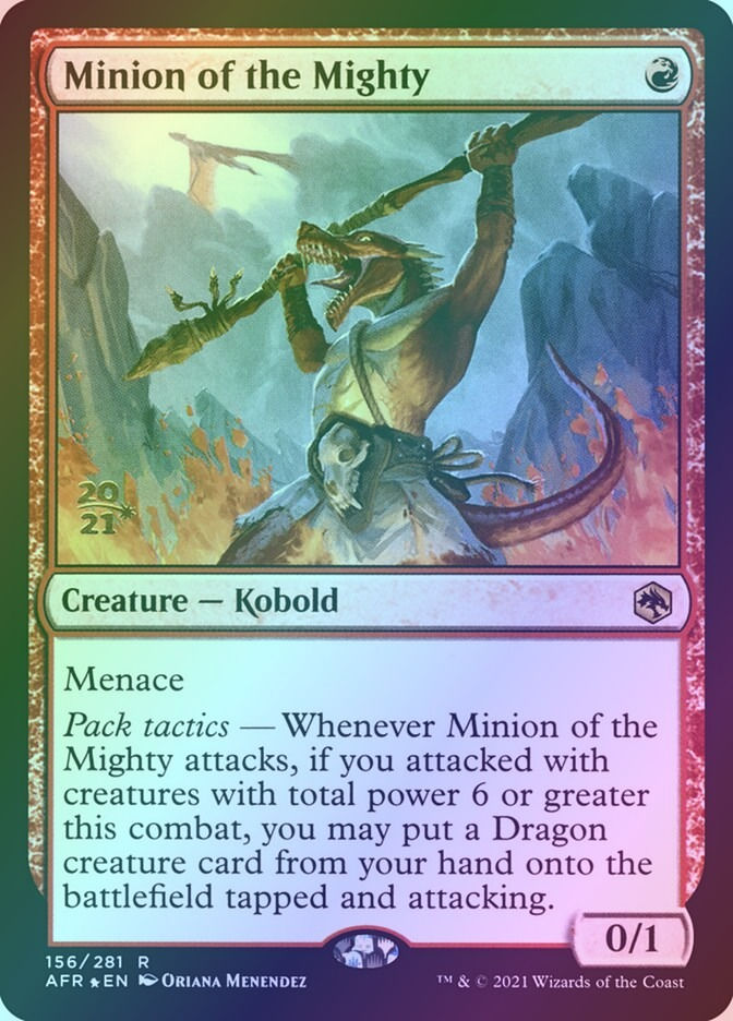 Minion of the Mighty (PAFR) (156s) / Foil