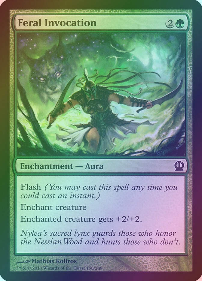 Feral Invocation (THS) (158) / Foil