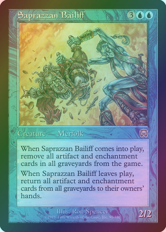 Saprazzan Bailiff (MMQ) (97) / Foil