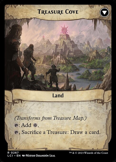 Treasure Map // Treasure Cove (lci) — cara 2 de 2