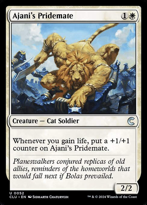 Ajani's Pridemate (clu) (52)
