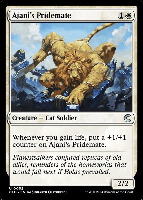 Ajani's Pridemate (clu) (52)
