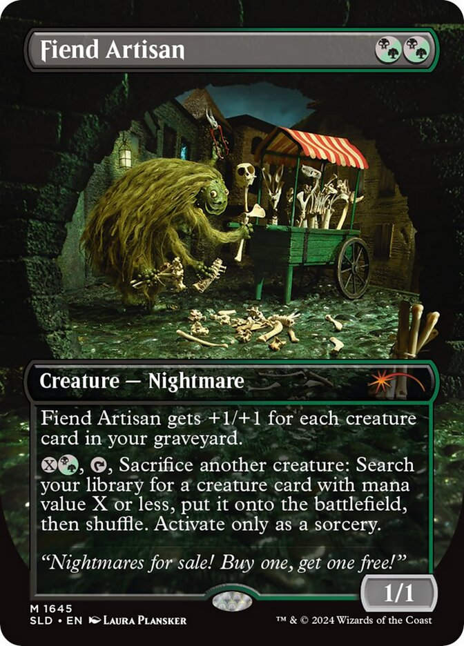 Fiend Artisan (SLD) (1645) / Borderless