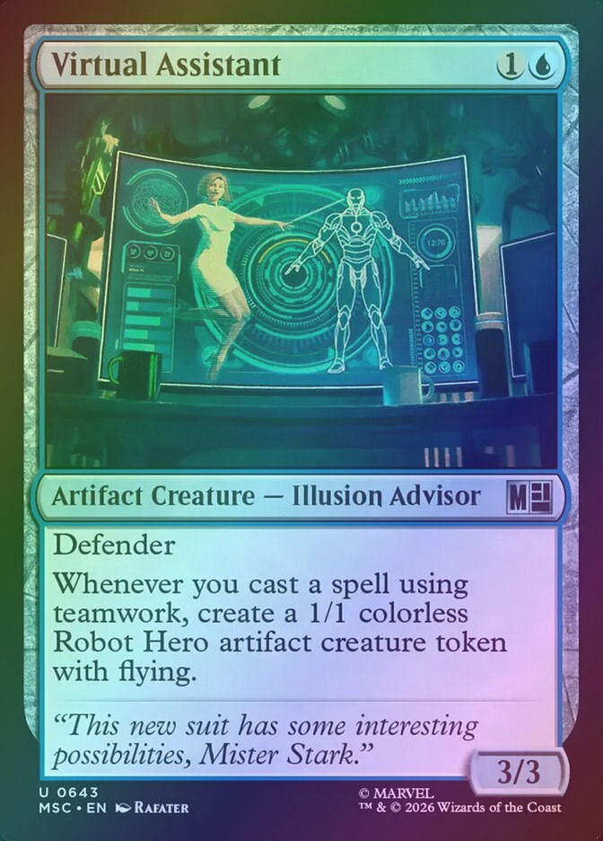 Virtual Assistant (MSC) (643) / Foil