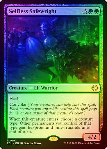 Selfless Safewright (ECL) (193) / Foil