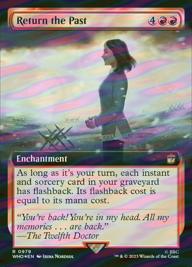 Return the Past (WHO) (979) / Extended Art / Surge Foil