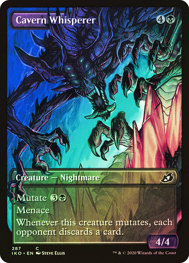 Cavern Whisperer (IKO) (287) / Showcase / Foil